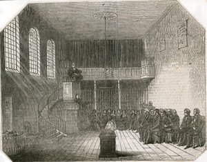 Newgate Chapel by English School