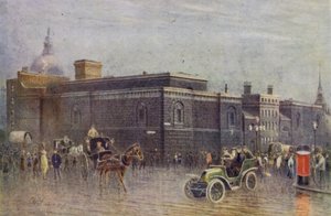 Newgate Prison, before its demolition by English School