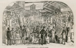 Newgate Market by English School