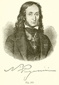 Niccolo Paganini by English School
