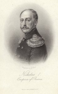 Nicholas I of Russia by English School