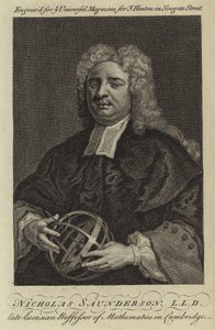 Nicholas Saunderson, L.L.D. by English School