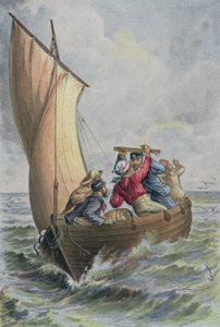 Nineteen Days in an Open Boat by English School