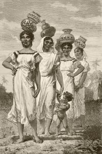 Nineteenth Century Paraguayan Country Girls