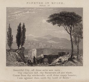 Nineveh in Ruins, Nahum 3