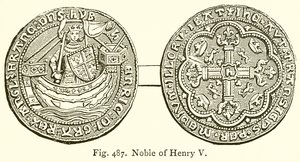 Noble of Henry V by English School
