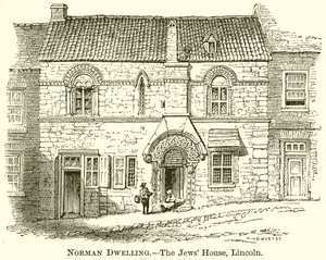 Norman Dwelling--The Jews House, Lincoln