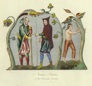Norman rustics of the 11th Century by English School