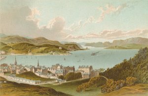 Oban Bay and Sound of Kerrera by English School