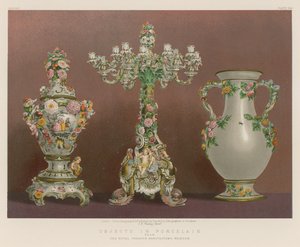 Objects in Porcelain by English School