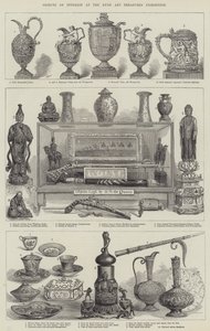 Objects of Interest at the Ryde Art Treasures Exhibition by English School