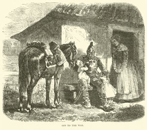 Off to the war by English School