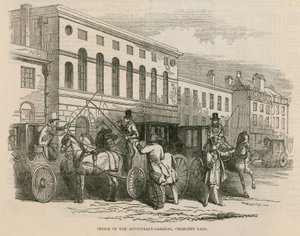 Office of the Accountant General, Chancery Lane, London by English School