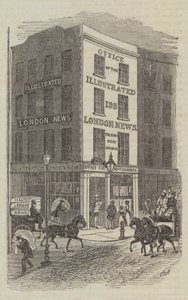 Office of the Illustrated London News by English School