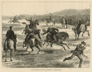 Officers Playing Polo on Woolwich Common