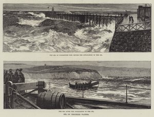 Oil on Troubled Waters by English School