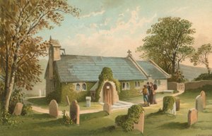 Old Church of St. Lawrence--Isle of Wight (The Smallest Church in England) by English School