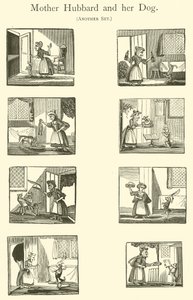 Old Mother Hubbard And Her Dog by English School