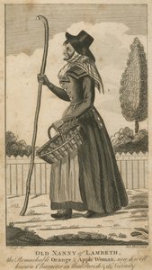 Old Nanny of Lambeth, the Remarkable Orange and Apple Woman
