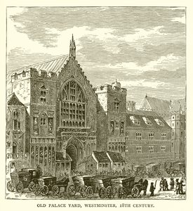 Old Palace Yard, Westminster, 18th Century by English School