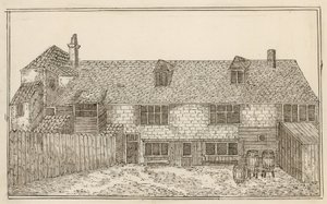 Old Pied Bull, Islington (rear) by English School