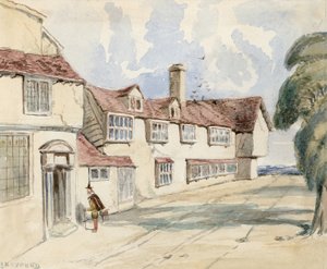 Old Pied Bull, Islington (rear) by English School