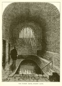 Old Roman Bath, Strand Lane by English School