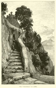 Old Scalinata in Capri