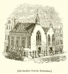 Old Scottish Church, Rotterdam by English School