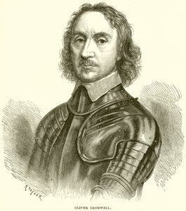 Oliver Cromwell by English School