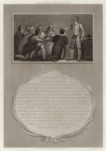 Oliver Cromwell rejecting the crown