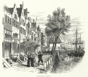 On the quay, Leyden