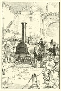 Opening of Liverpool & Manchester Railway