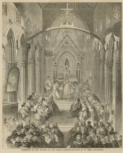 Opening of the Church of St. Mary by English School