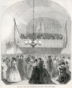 Opening of the Cork Temperance Institute, 1845