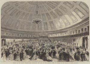 Opening of the Dublin International Exhibition, the Ball at the Mansion House, in Honour of the Prince of Wales by English School