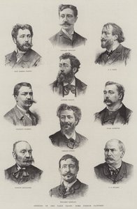 Opening of the Paris Salon, Some French Painters by English School