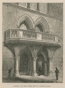 Opening of the Royal Courts of Justice: Balcony at the North End of Central Hall