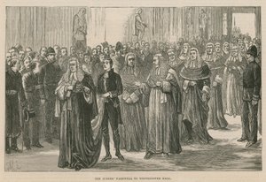 Opening of the Royal Courts of Justice: The Judges