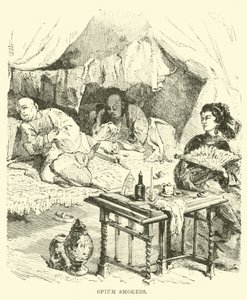 Opium Smokers by English School
