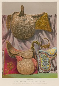 Ornamental Leather Work by English School