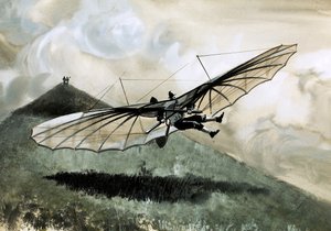 Otto Lillenthal made over 1,000 flights in his primitive glider
