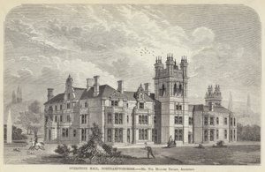 Overstone Hall, Northamptonshire by English School