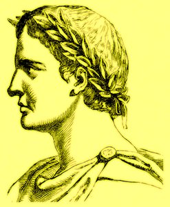 Ovidius Naso (illustration from The Illustrated History of the World, published c.1880) by English School
