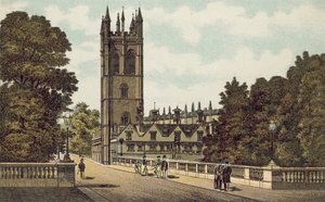 Oxford: Magdalen College by English School