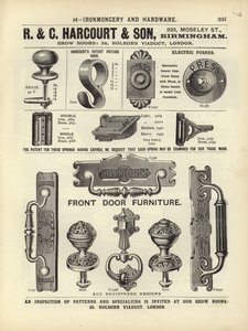 Page from The Architects, Surveyors and Engineers Compendium 1892