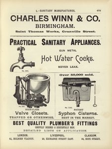 Page from The Architects, Surveyors and Engineers Compendium 1892 by English School