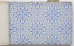 Page from a Wallpaper Sample Book by English School