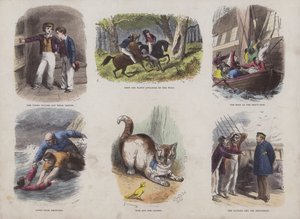 Page from the Attractive Picture Book by English School