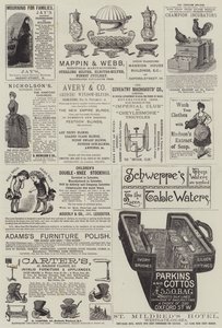 Page of Advertisements by English School